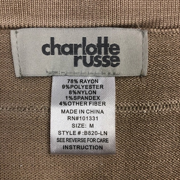 Charlotte Russe Mini Skirt - Picture 2 of 4